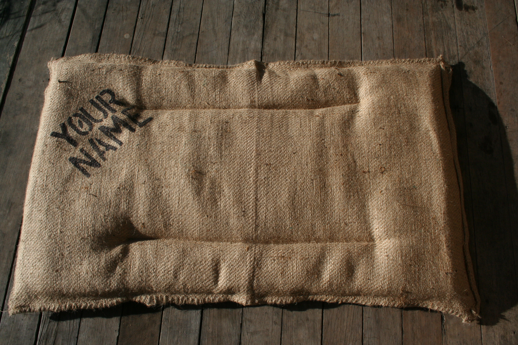 Hessian Pet Dog Beds Small Bagem