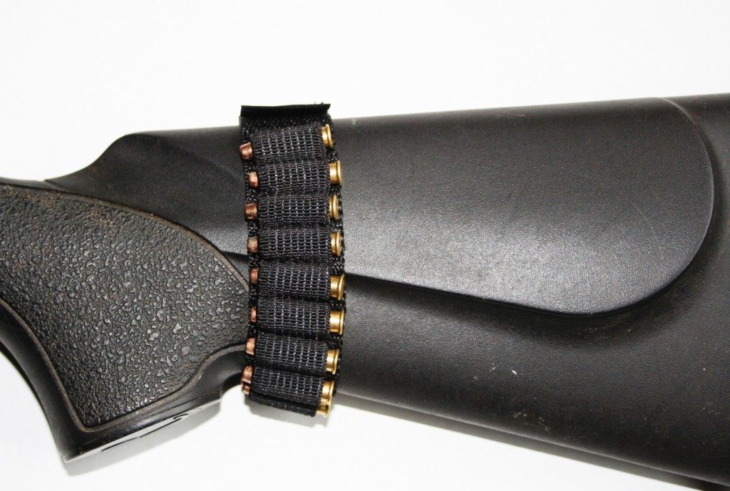 Ammo holder for 22 rifle Adjustable for Butt Sizes