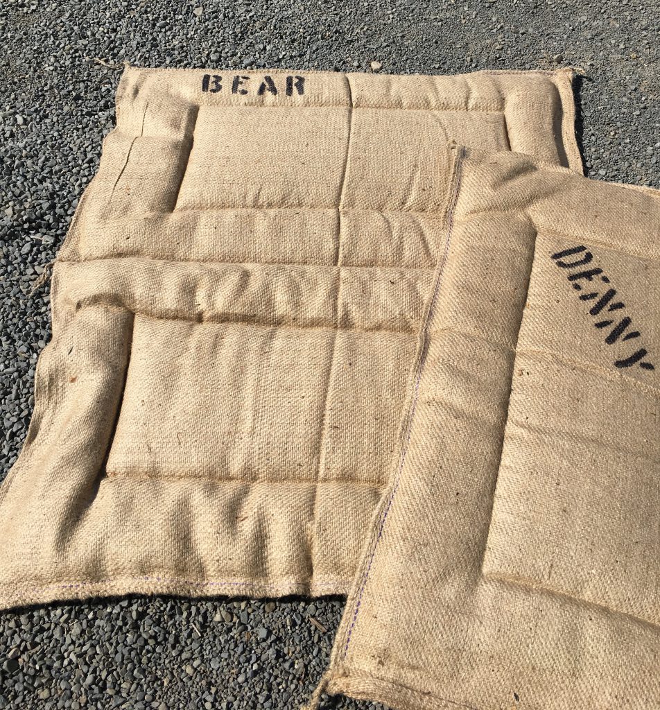Natural Extra Large Hessian Dog Beds Ideal for Extra Large Dogs