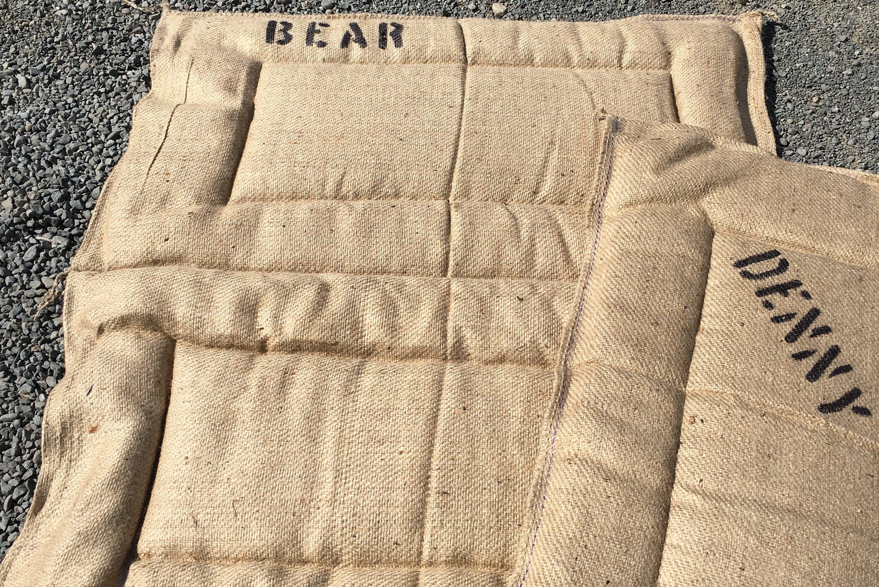 Natural Extra Large Hessian Dog Beds Ideal for Extra Large Dogs