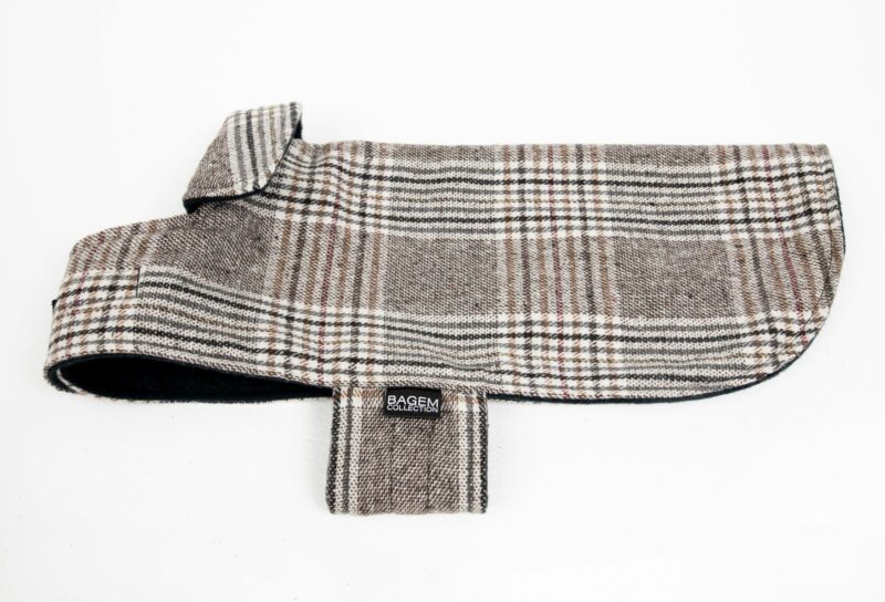 Designer Wool Dog Coat - Image 8